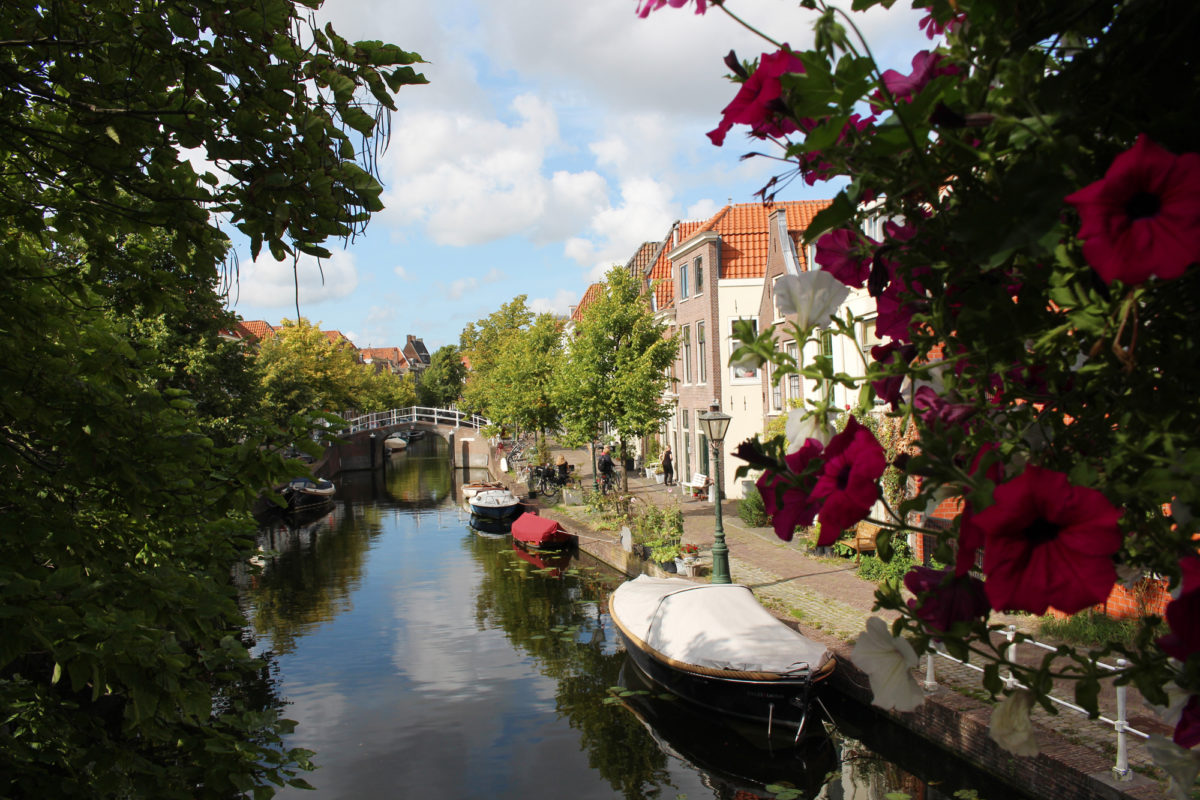 Schöne Städte in Holland: Leiden