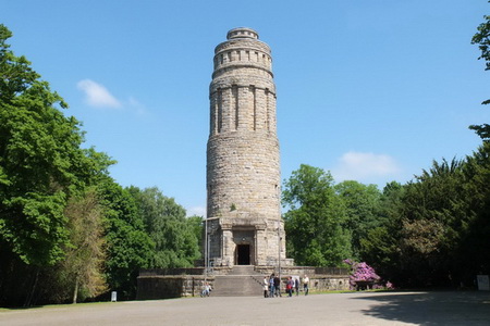 Der Bismarckturm im Stadtpark in Bochum