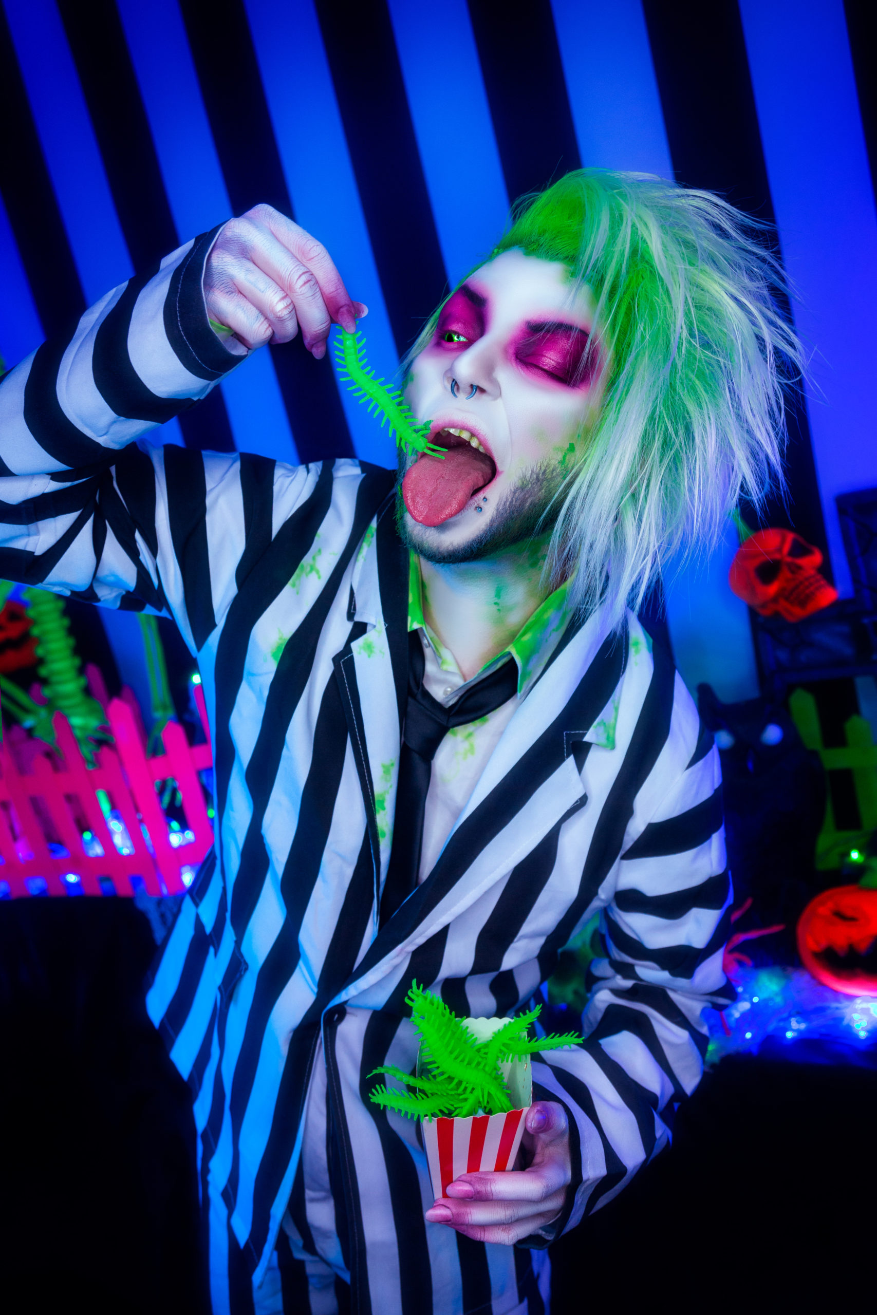 Ihr sucht noch Inspiration für ein geiles Halloween-Outfit? Schaut euch bei Kami Zero auf Instagram oder YouTube um. Foto: Kami Zero / Lycilia