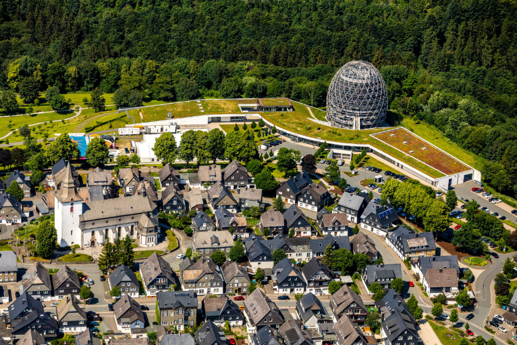 Luftaufnahme von Winterberg