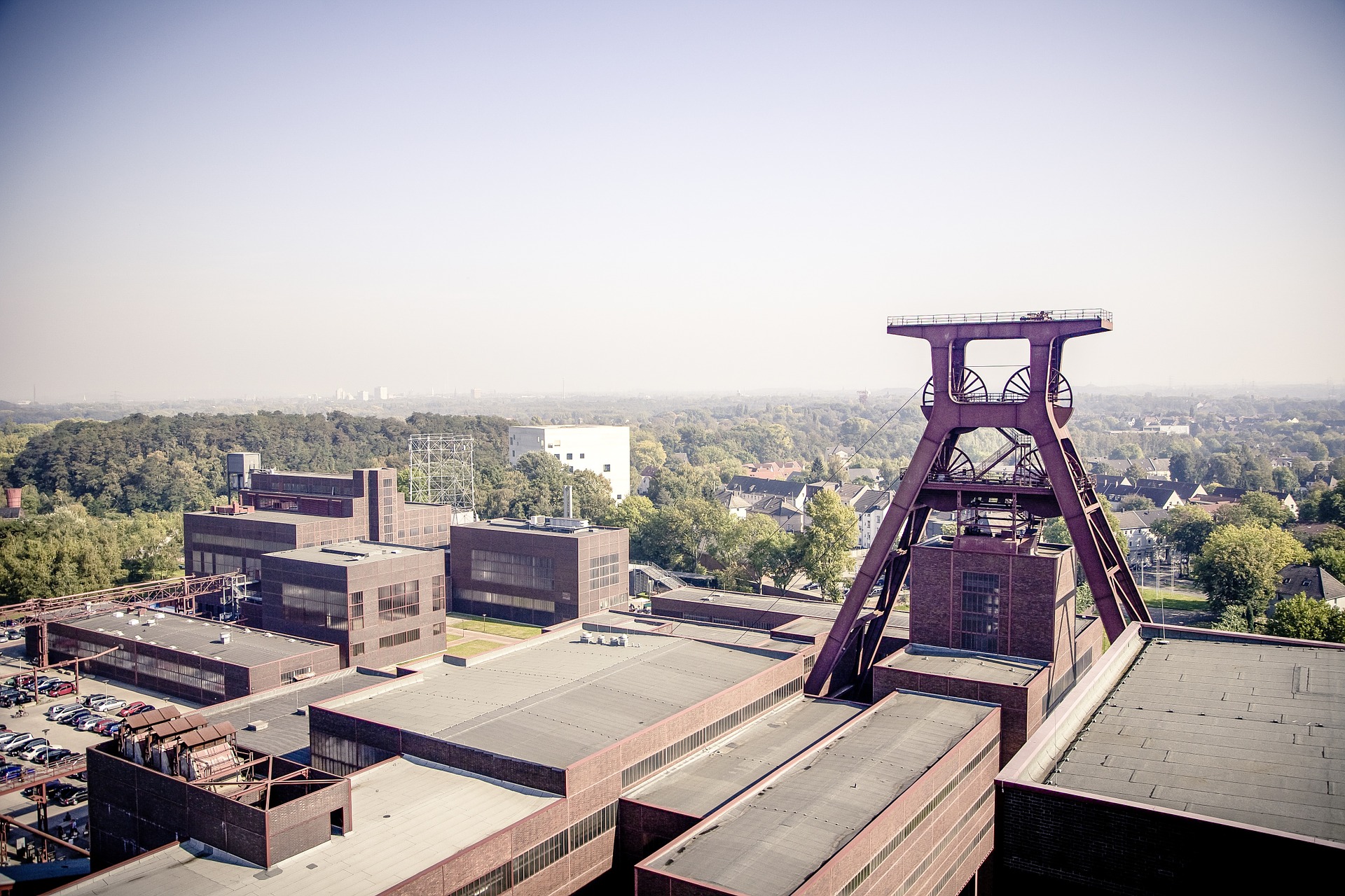 Die Zeche Zollverein in Essen