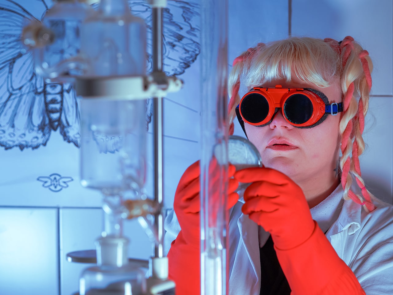 szene aus dem escape room infinitum in der erlebnisfabrik eloria