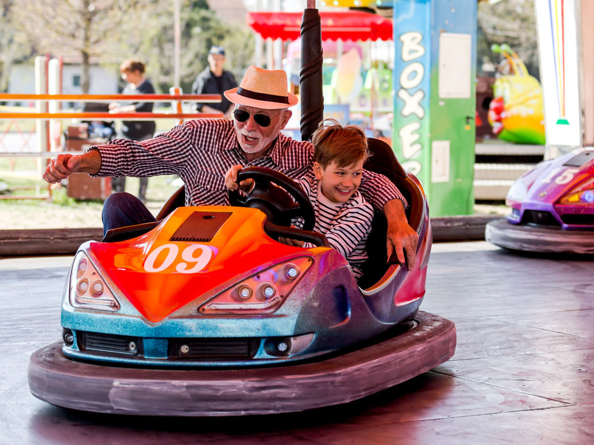 Autoscooter auf Kirmes in NRW