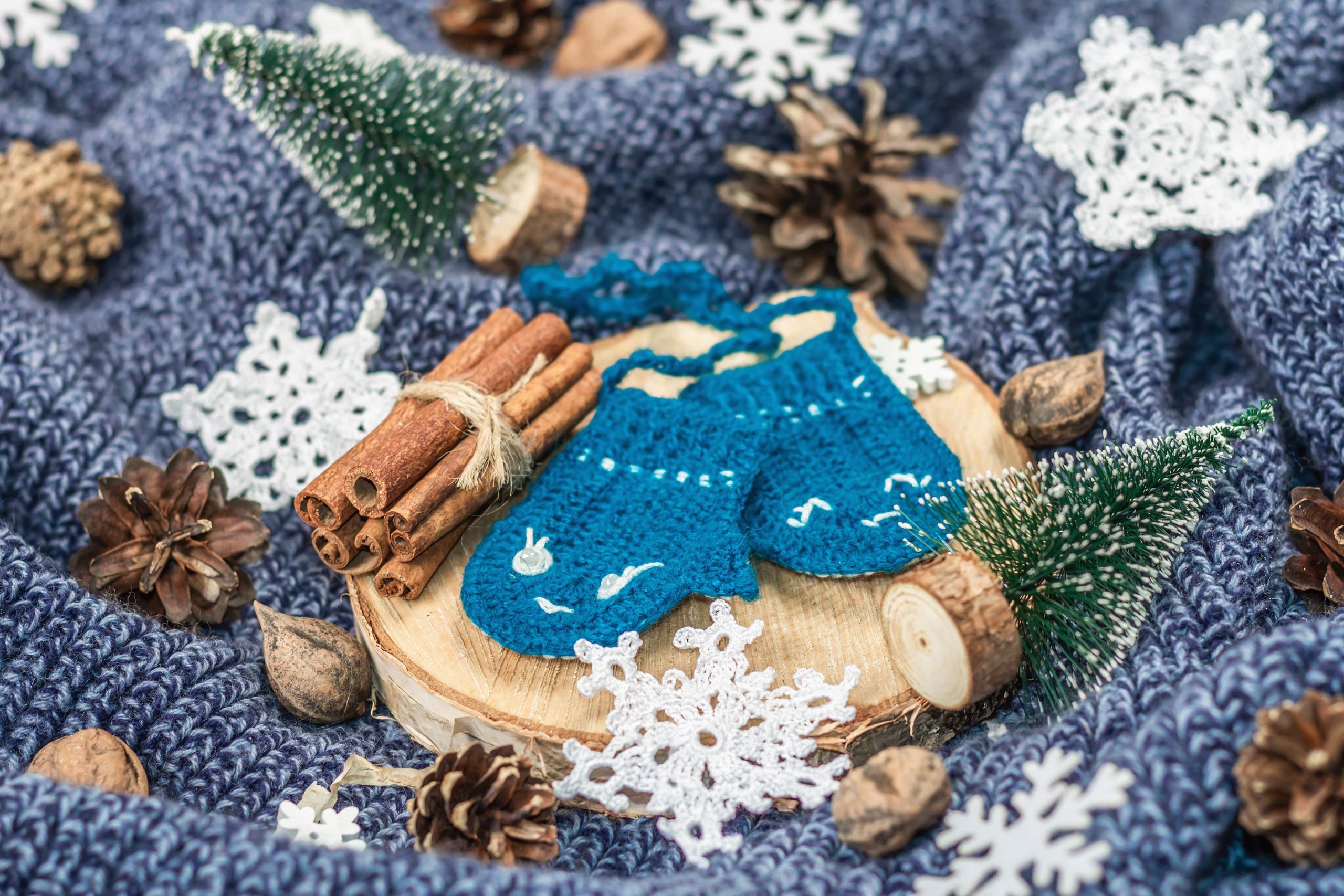 kreativ gehäkelte handschuhe