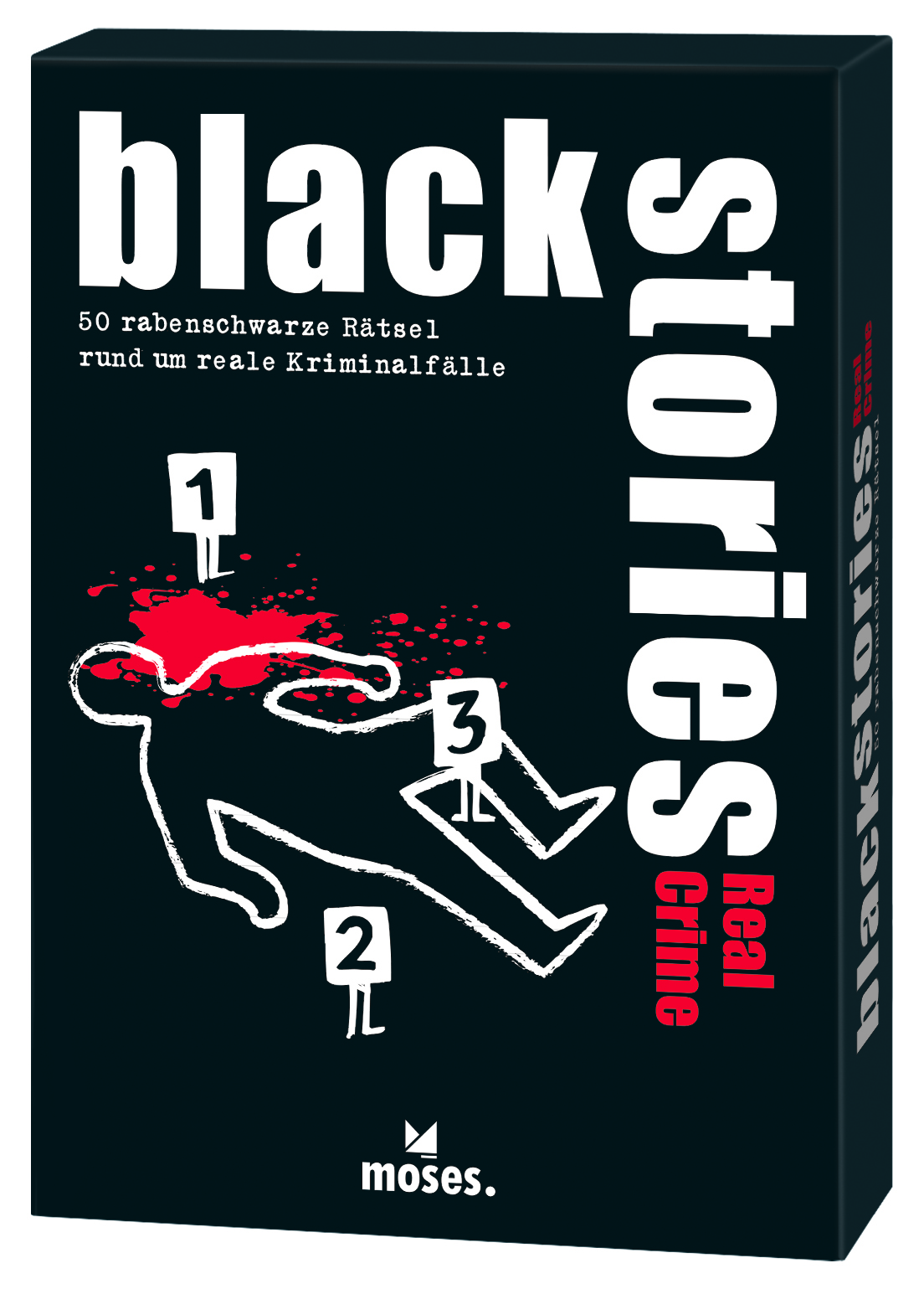 Abbildung der Verpackung des Spiels black stories