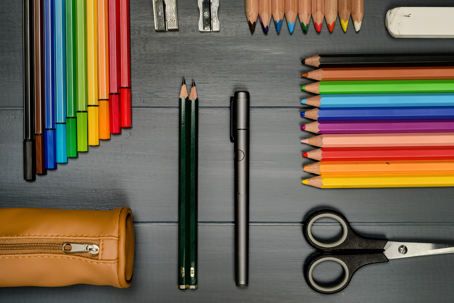 Ordnung bei Stiften als Tick