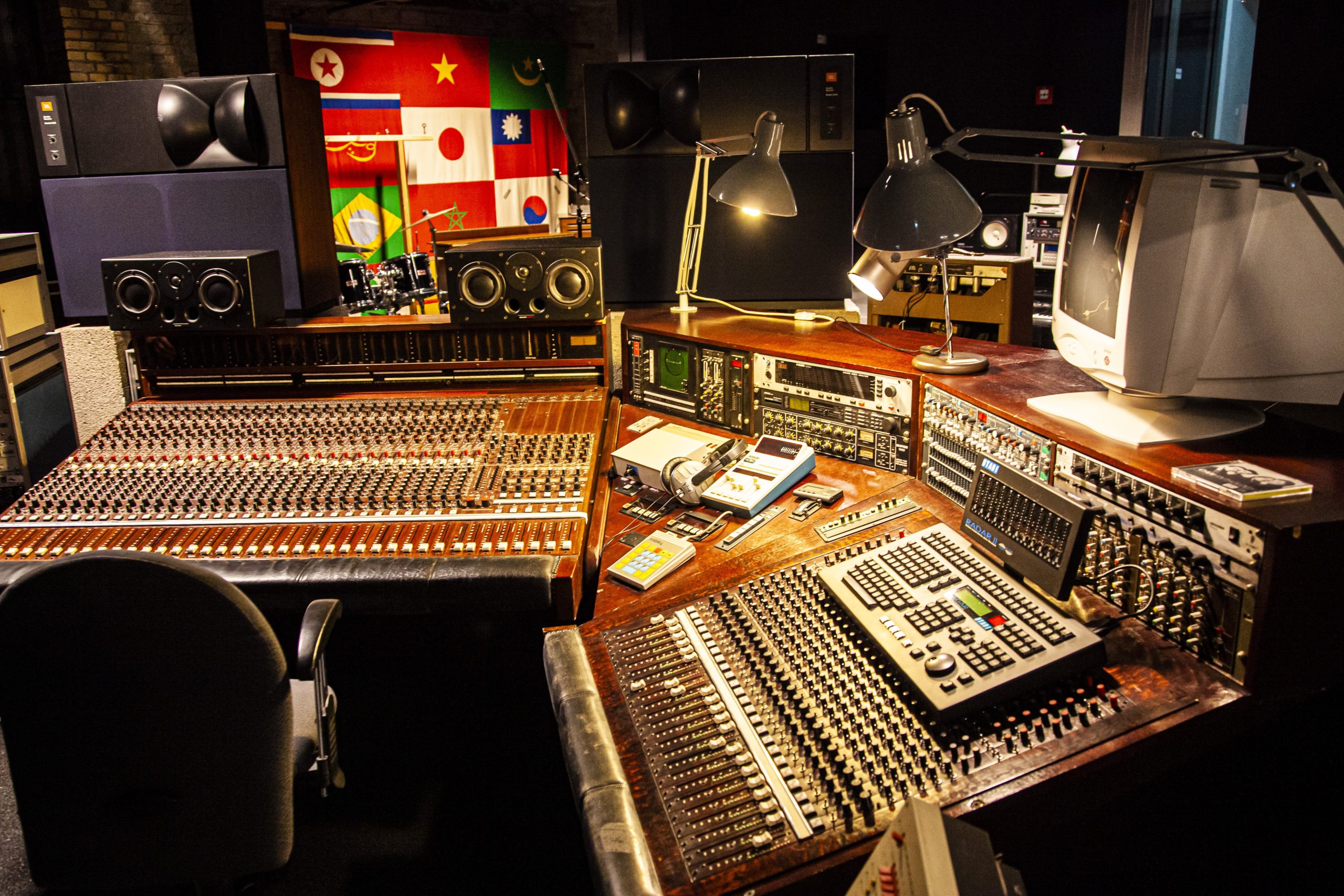 Das Musikstudio der Gruppe Can im Rock'n'Popmuseum in Gronau