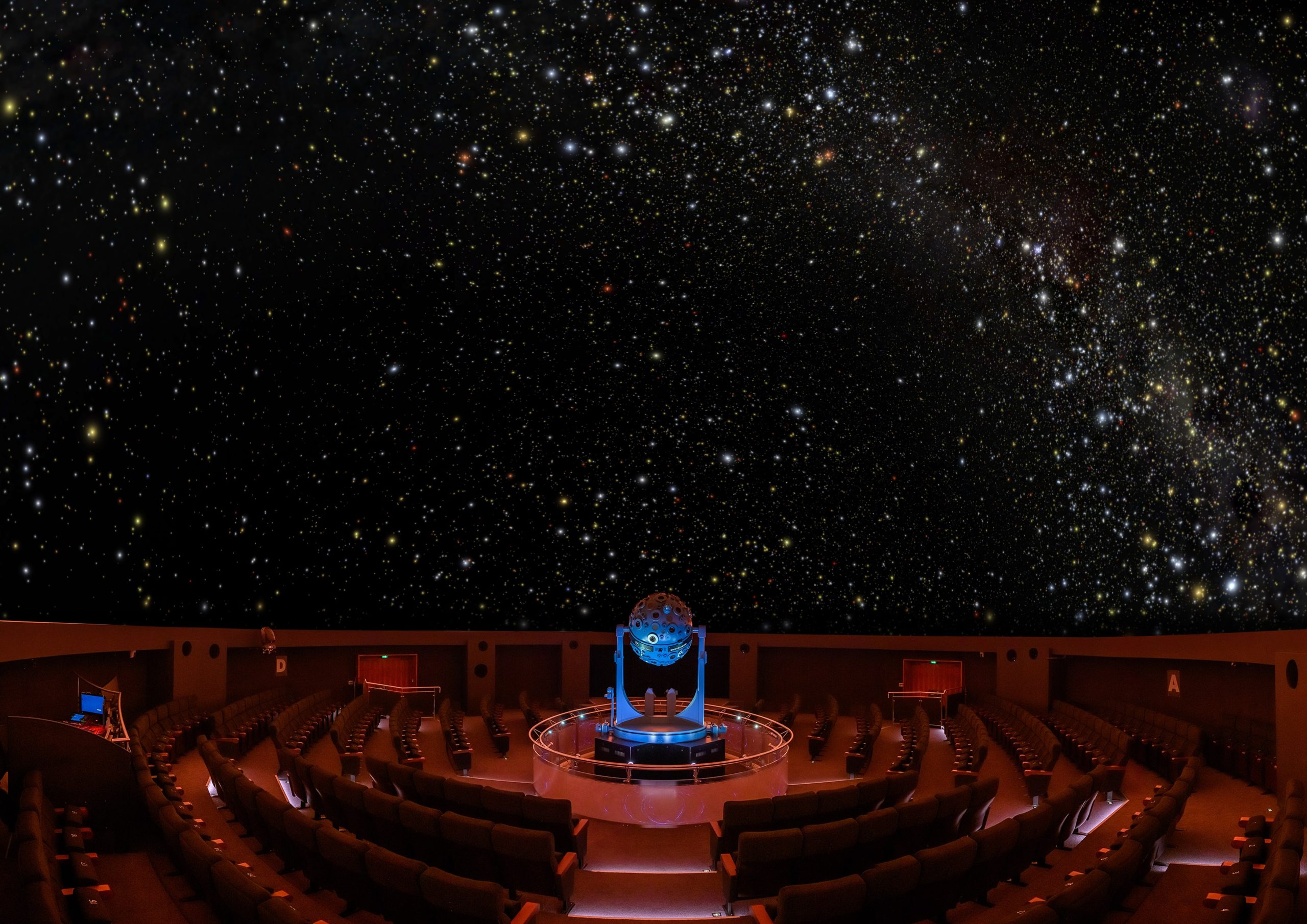 Sternenhimmel des Bochumer Planetariums