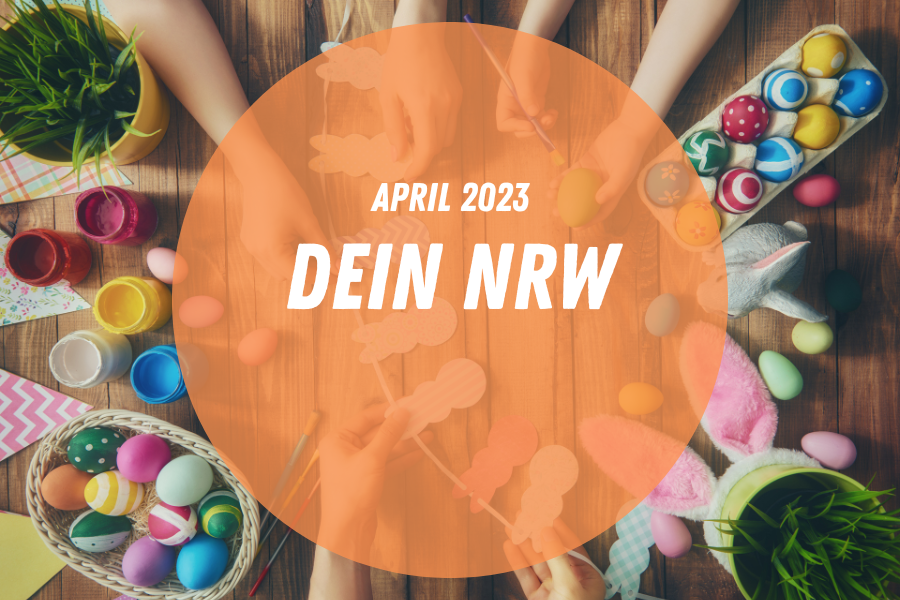 Kinder basteln und bemalen Ostereier