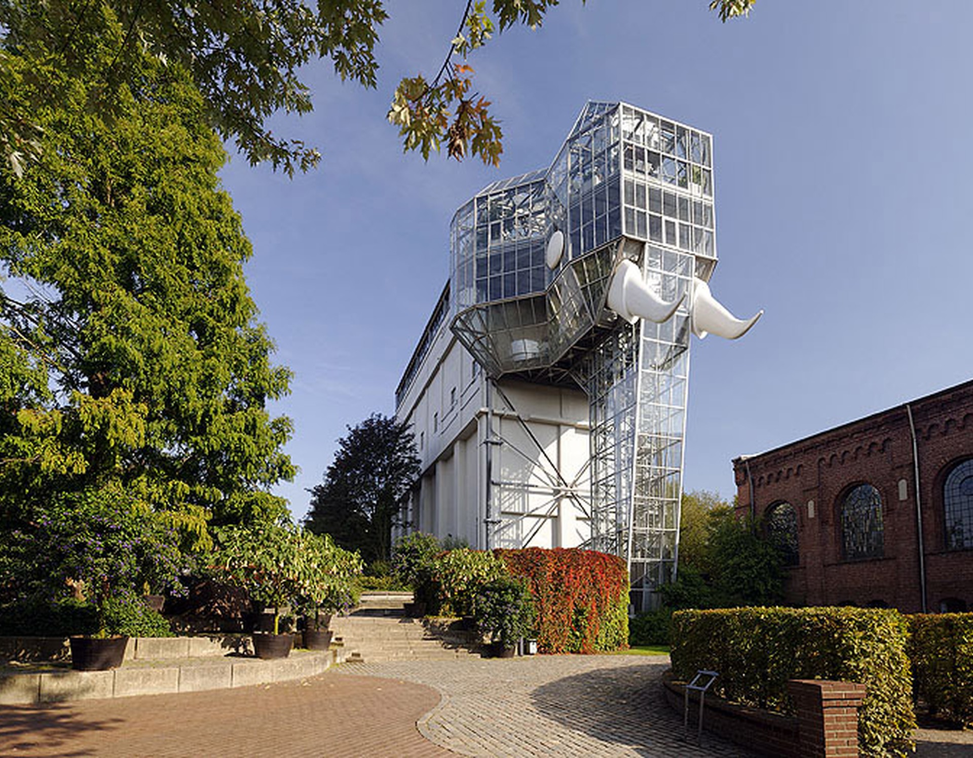 Der Glaselefant im Maxipark Hamm