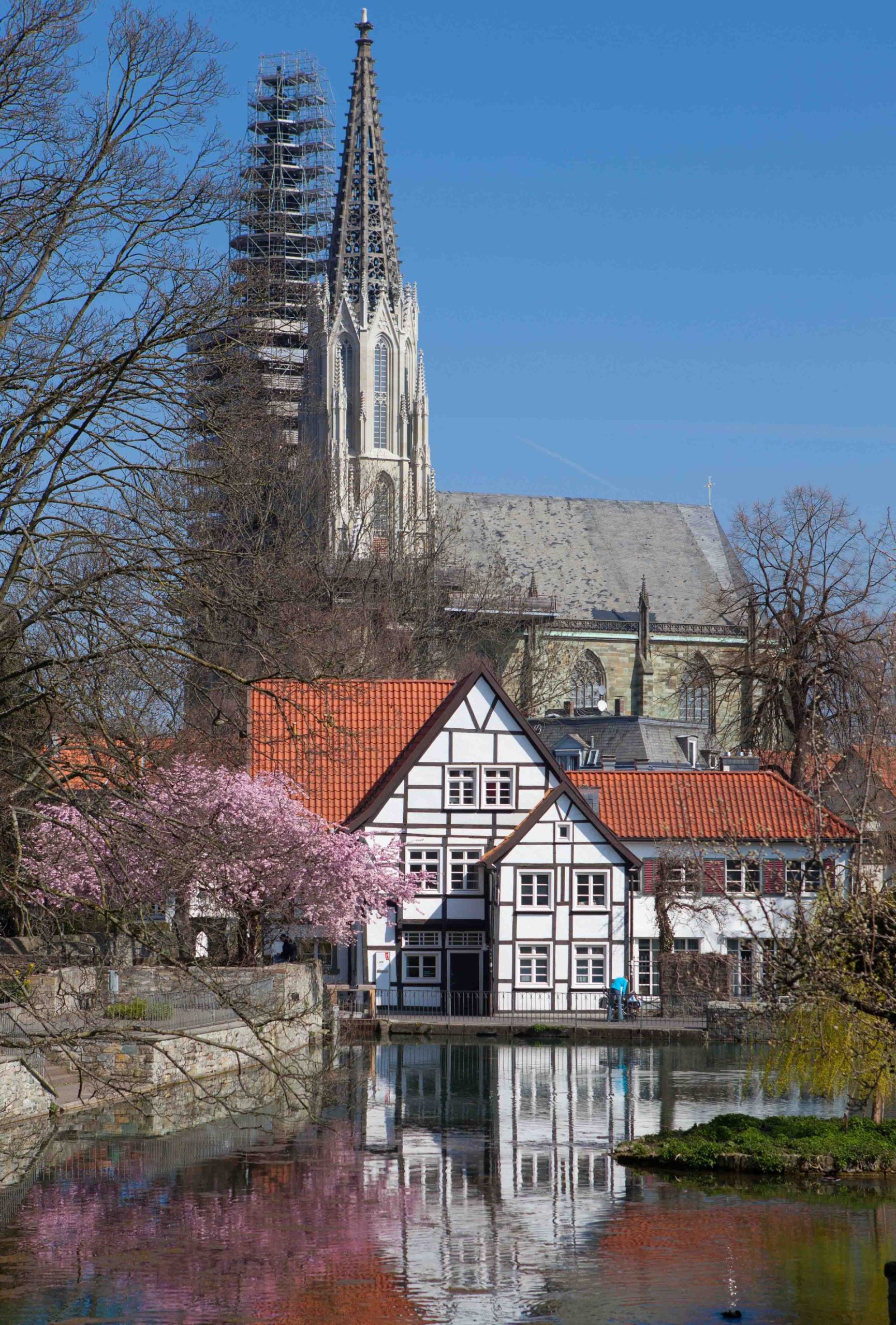 Blick auf die Wiesenkirche in Soest