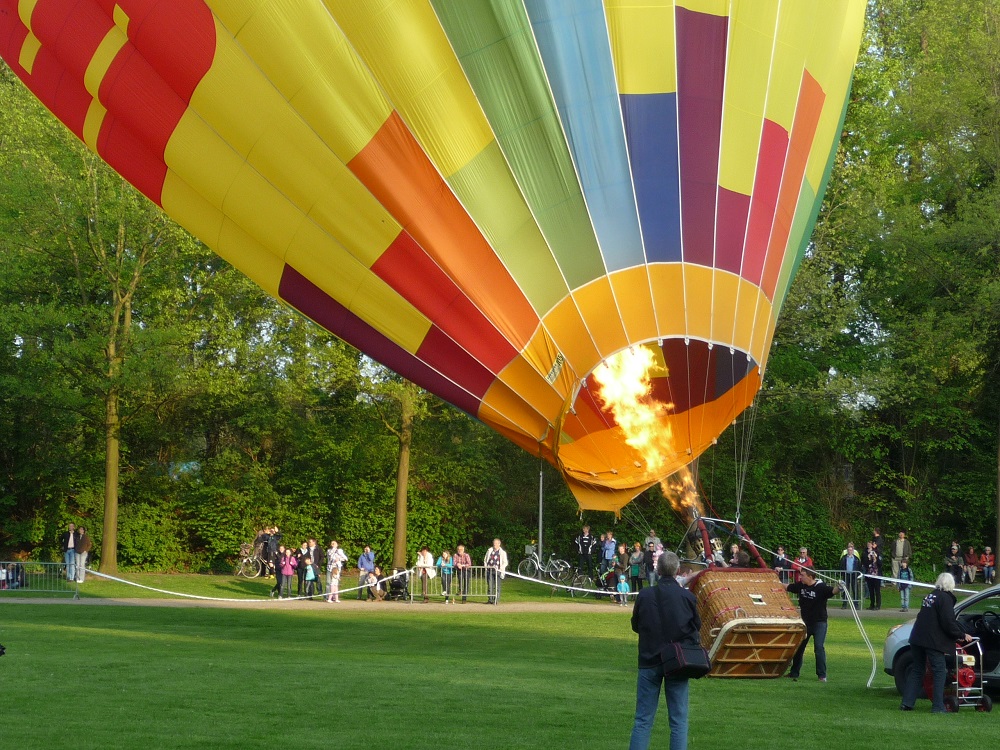 Ballonstart in Telgte, NRW