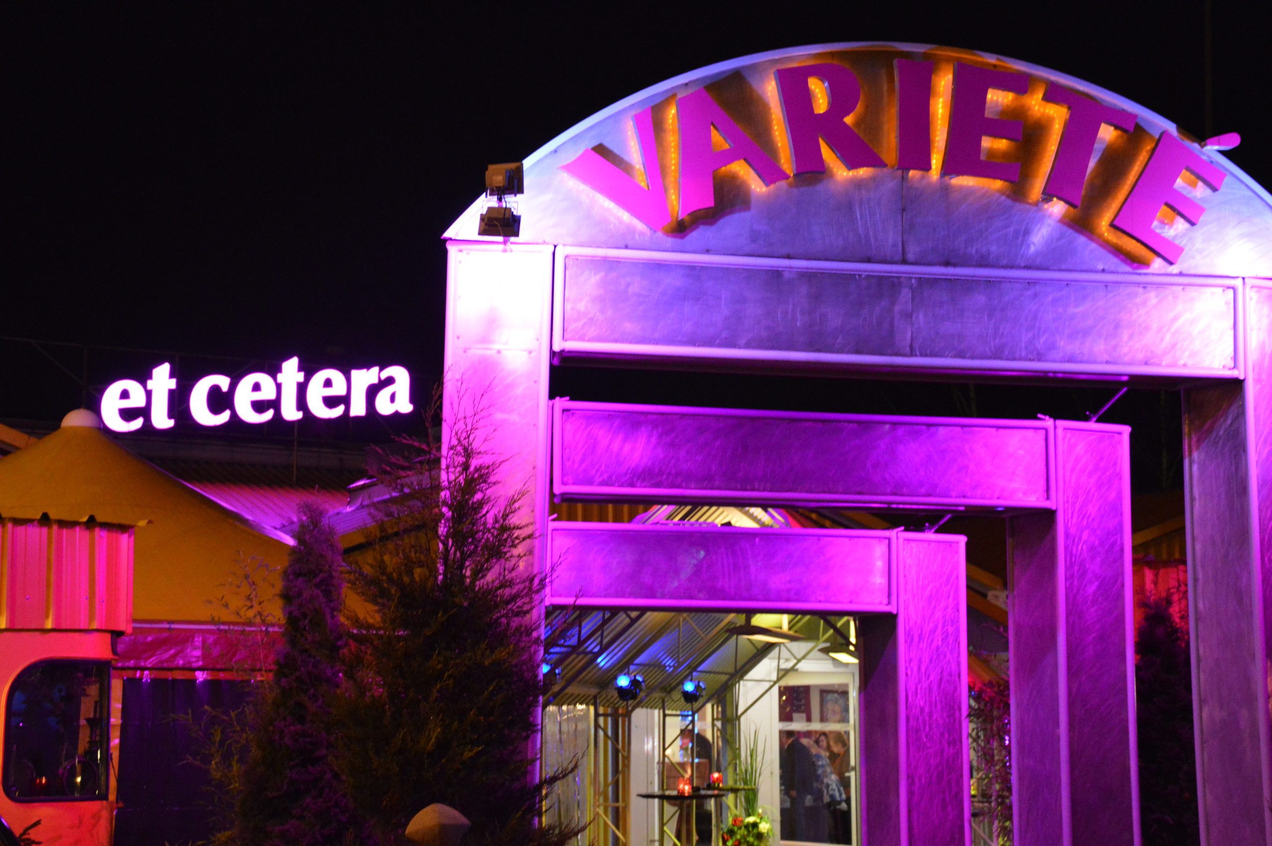 Das Theatergebäudes des Varietétheaters et cetera in Bochum, Nordrhein-Westfalen