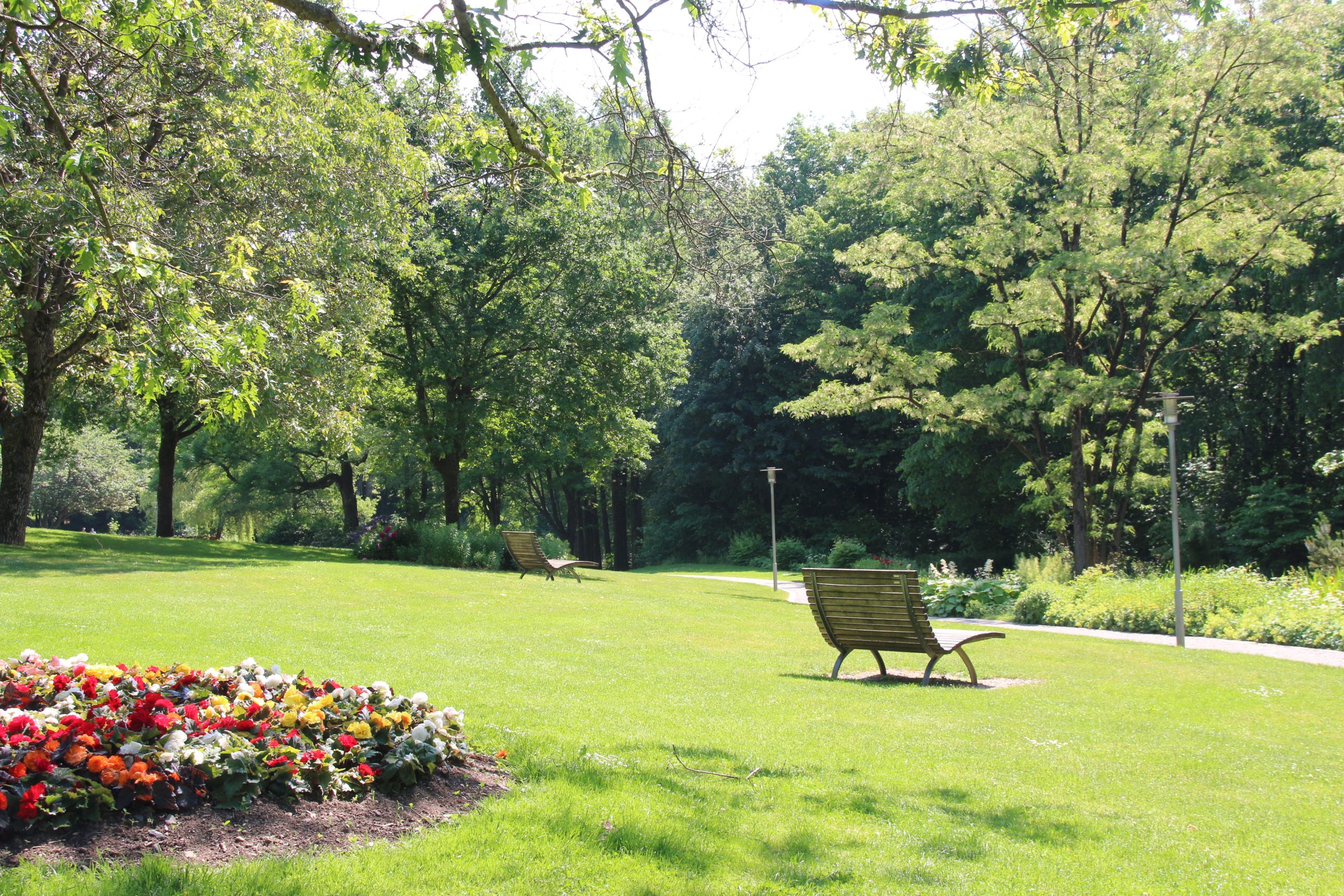 Der Kurpark bietet Bewegung und Ruhe an. Wer wandern möchte, findet unterschiedliche Möglichkeiten rund um Nümbrecht.