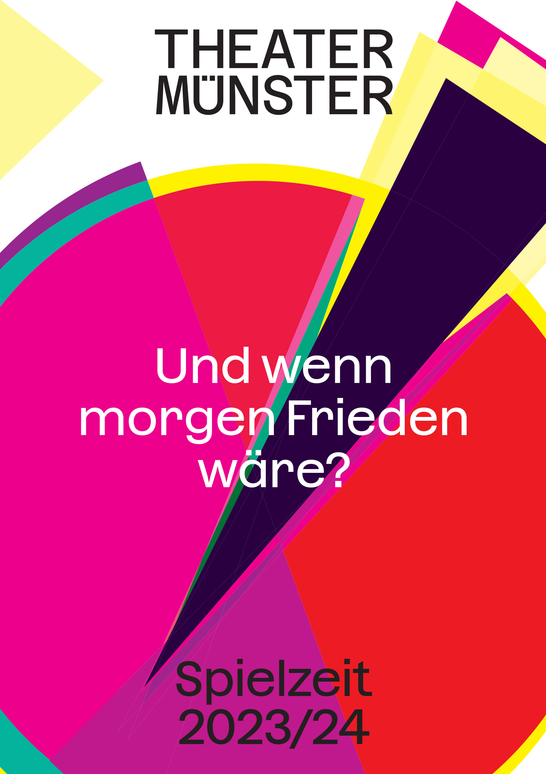 Das Spielzeitheft des Theaters Münster verspricht eine spannende Spielzeit 2023/24