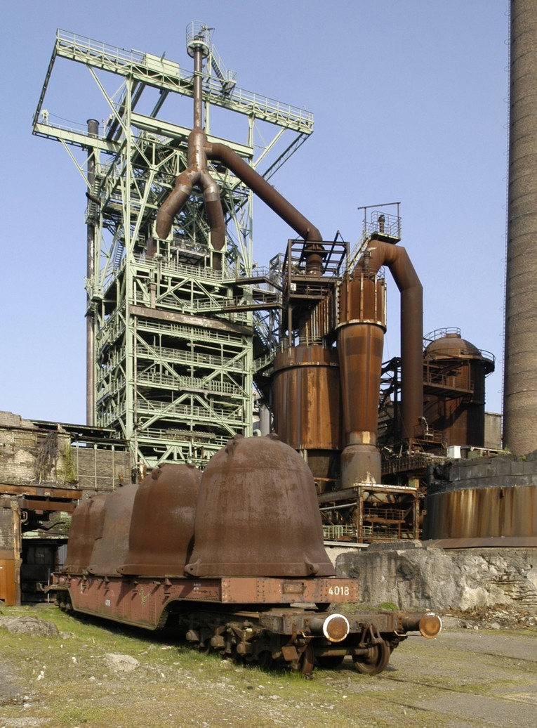 blick auf die henrichshütte in hattingen