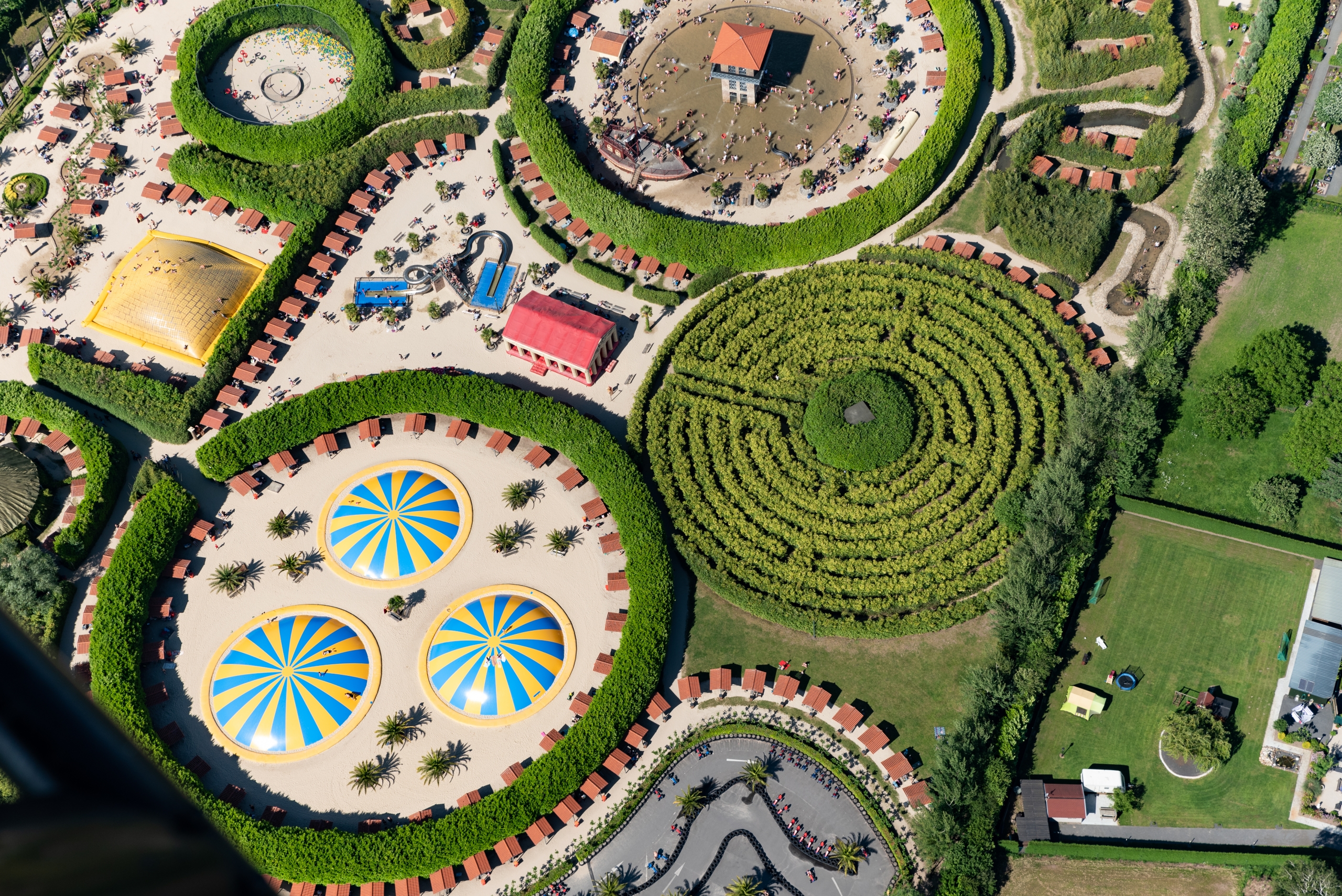 irrland als luftbild