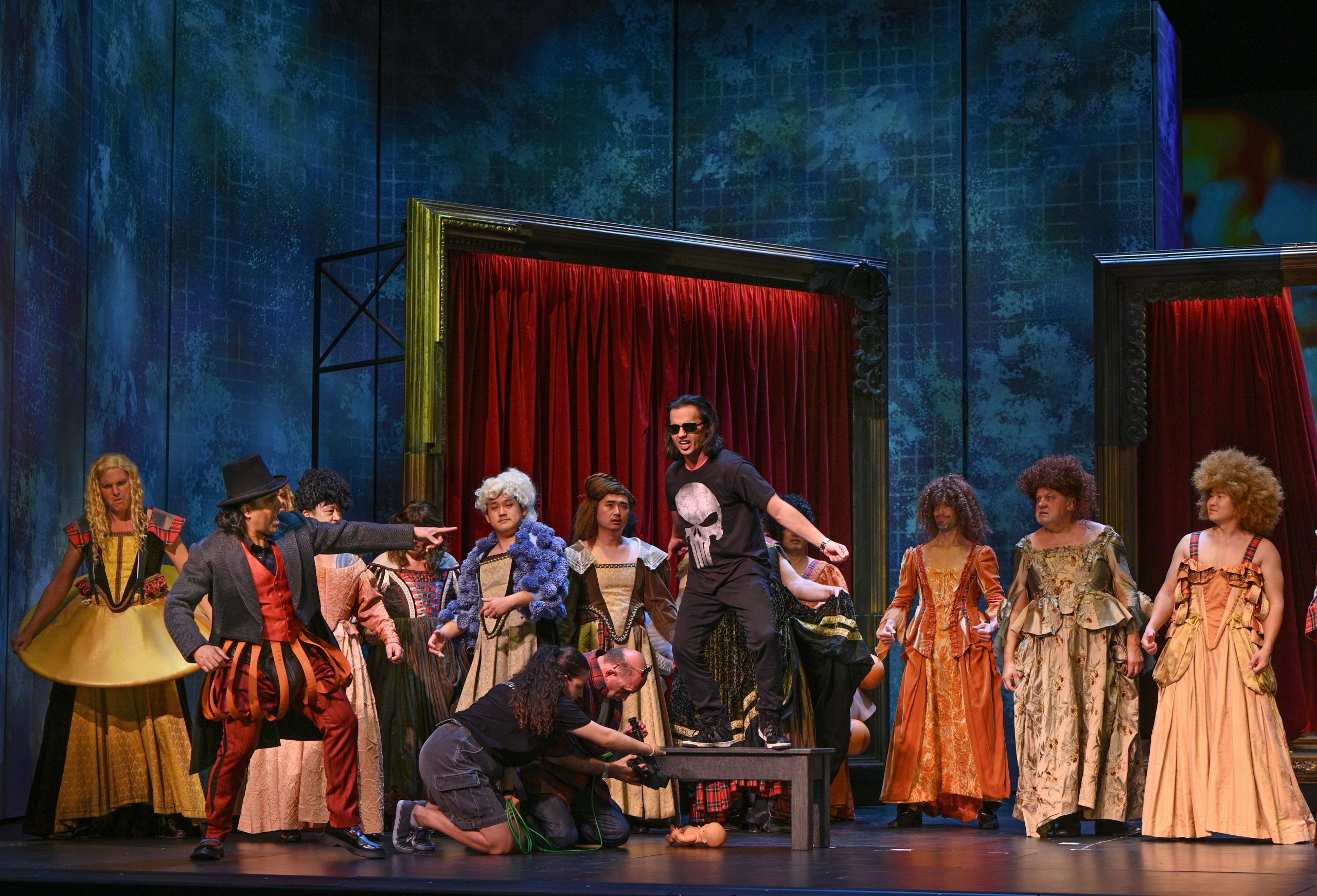 Szene aus Verdis „Rigoletto” am Theater Bonn
