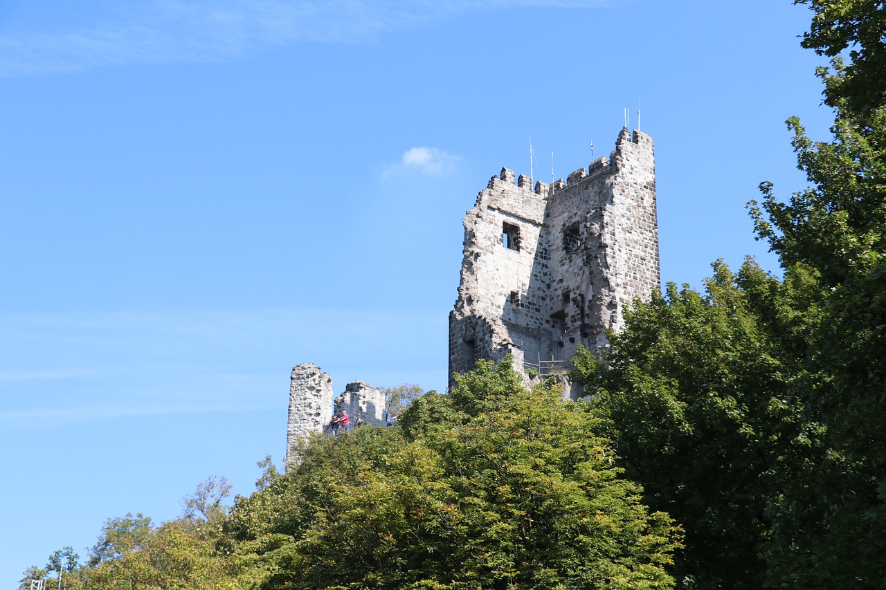 ruine auf dem drachenfels