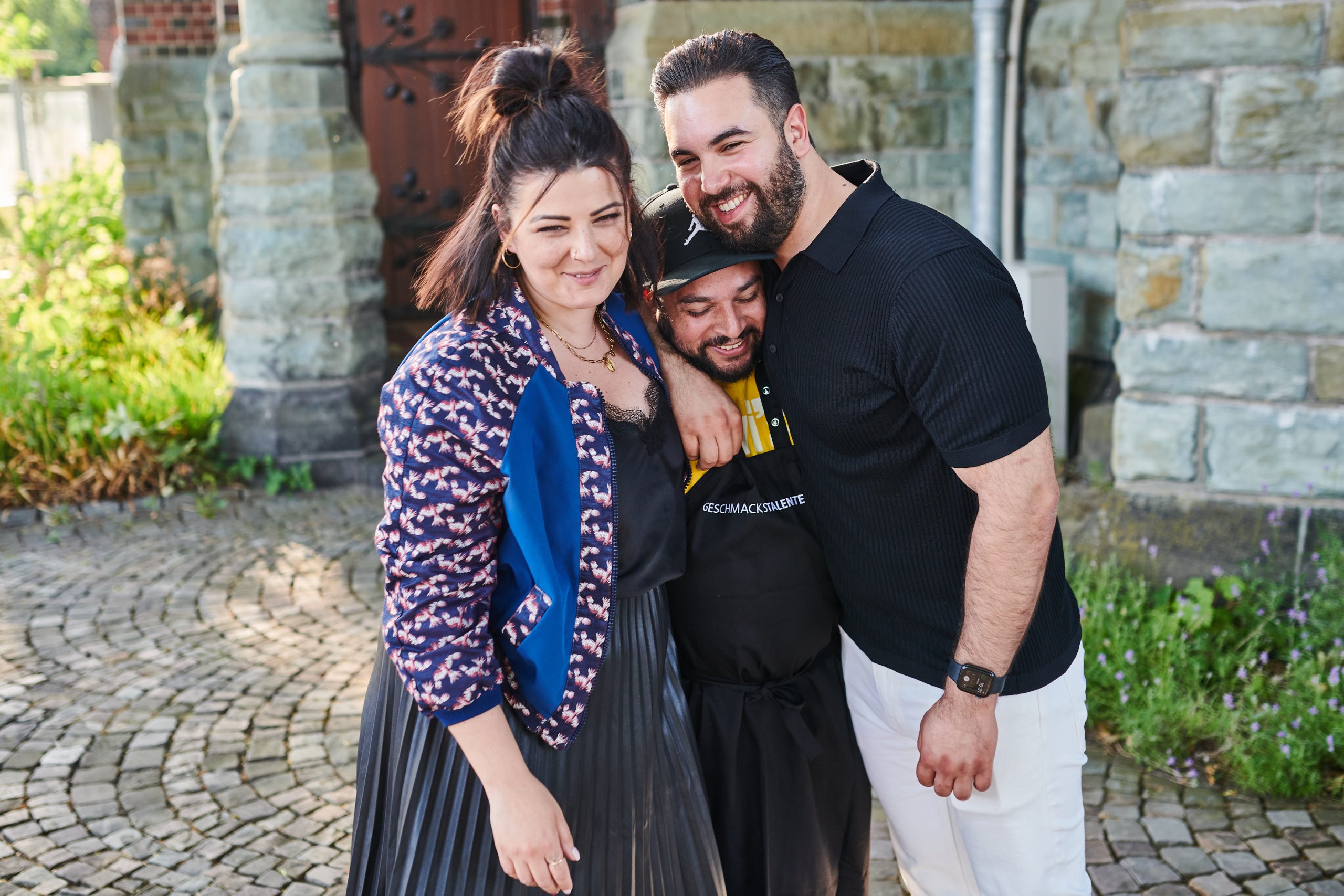 Drei Presiträger:innen des Wettbewerbs "Geschmackstalent"