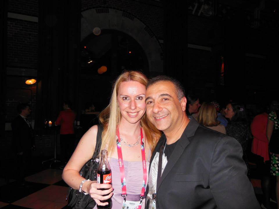 verena und alex panayi beim esc 2013