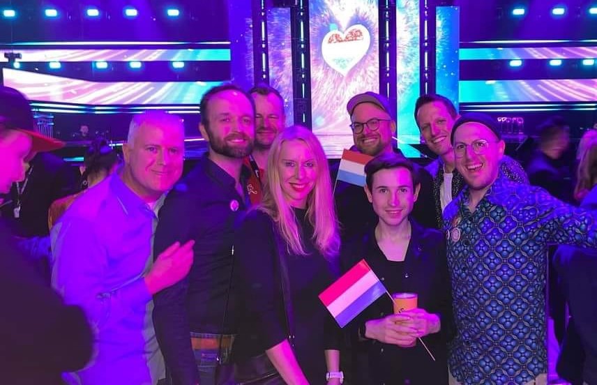 mitglieder des ec germany bei dem vorentscheid in luxemburg 2024