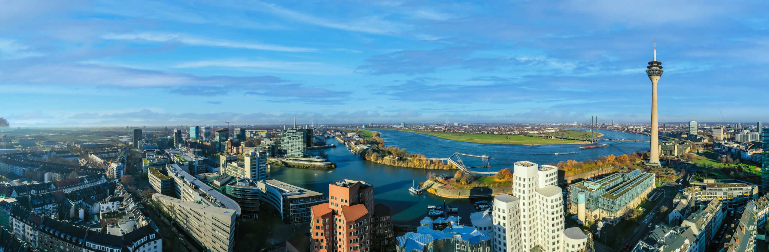 Ausblick auf Düsseldorf
